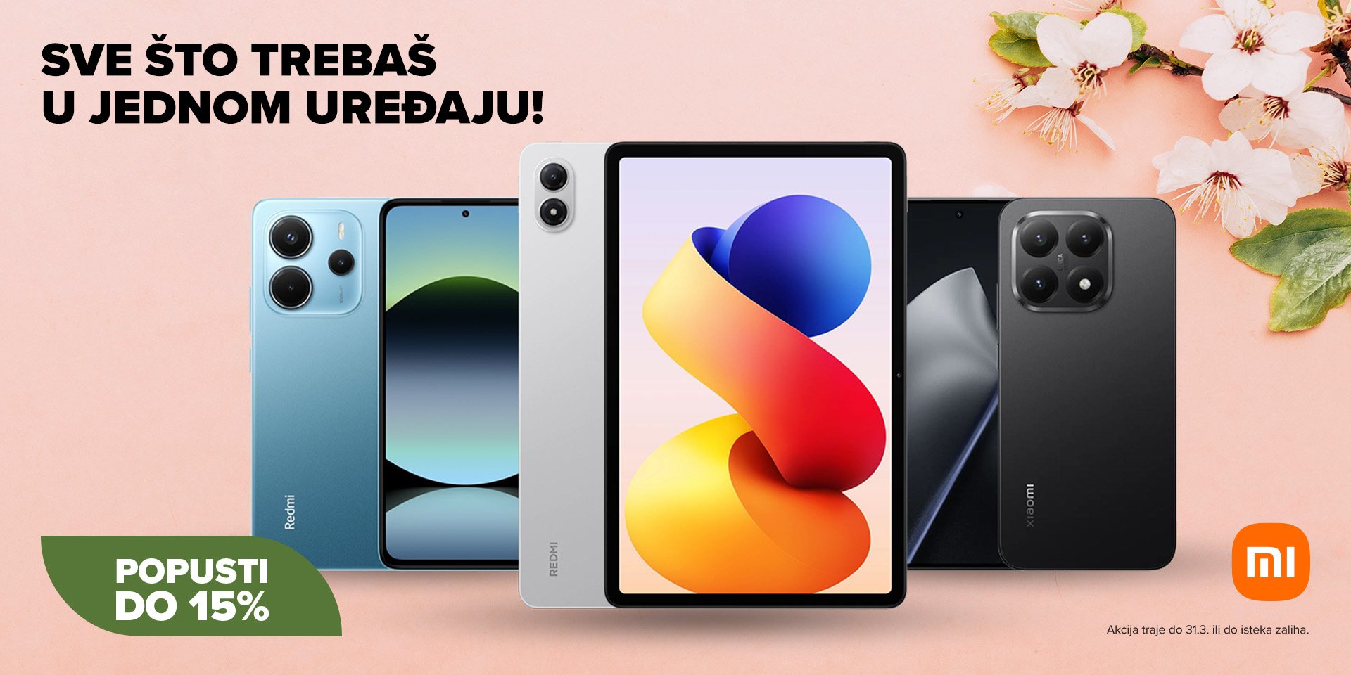 Xiaomi promo ožujak